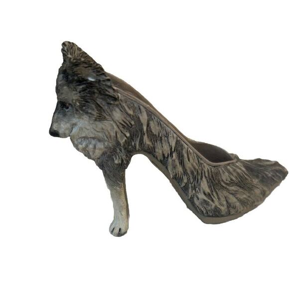 Lone Wolf RAINE Just The Right Shoe #25122 2000‎ Vtg Collectible Shoe High Heels - Picture 1 of 9